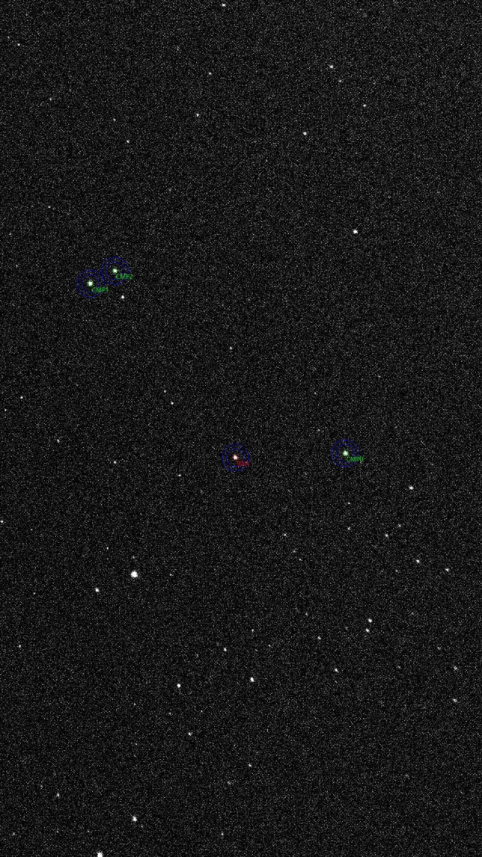 チャート - V0471 Tau, JD 2460977.36956