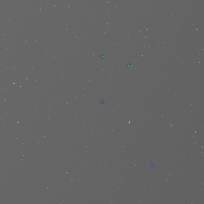 チャート - V0450 Dra, JD 2460987.23004