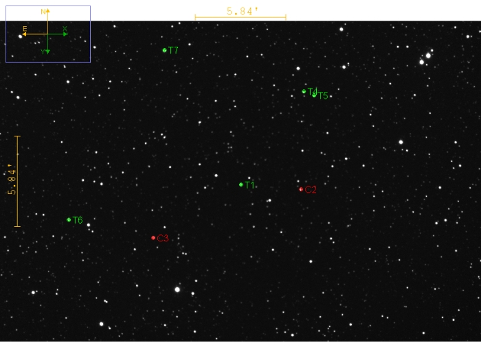 チャート - TOI-6191, JD 2460563.61177