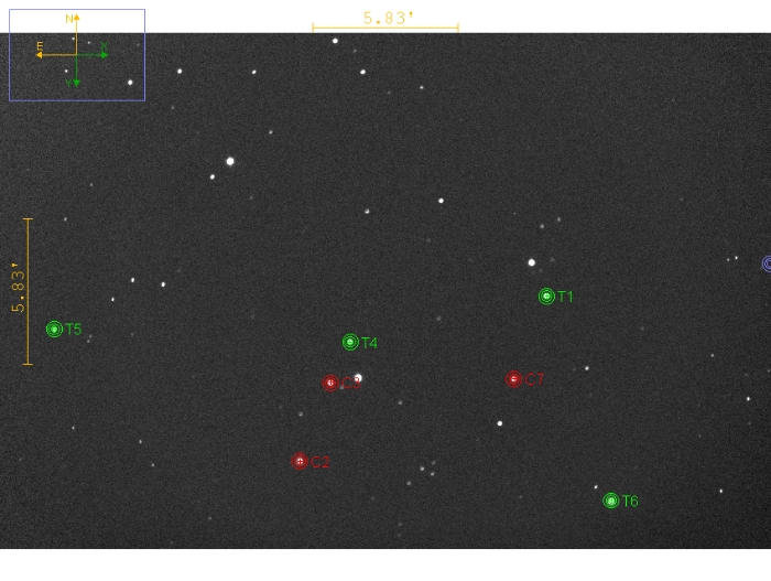 チャート - HAT-P-36, JD 2460765.61970