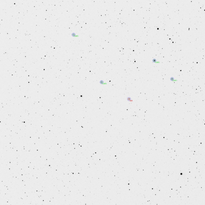 チャート - CzeV4528, JD 2461007.38796