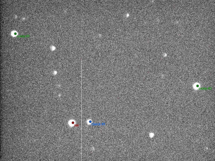 チャート - HW Cam, JD 2461007.64312