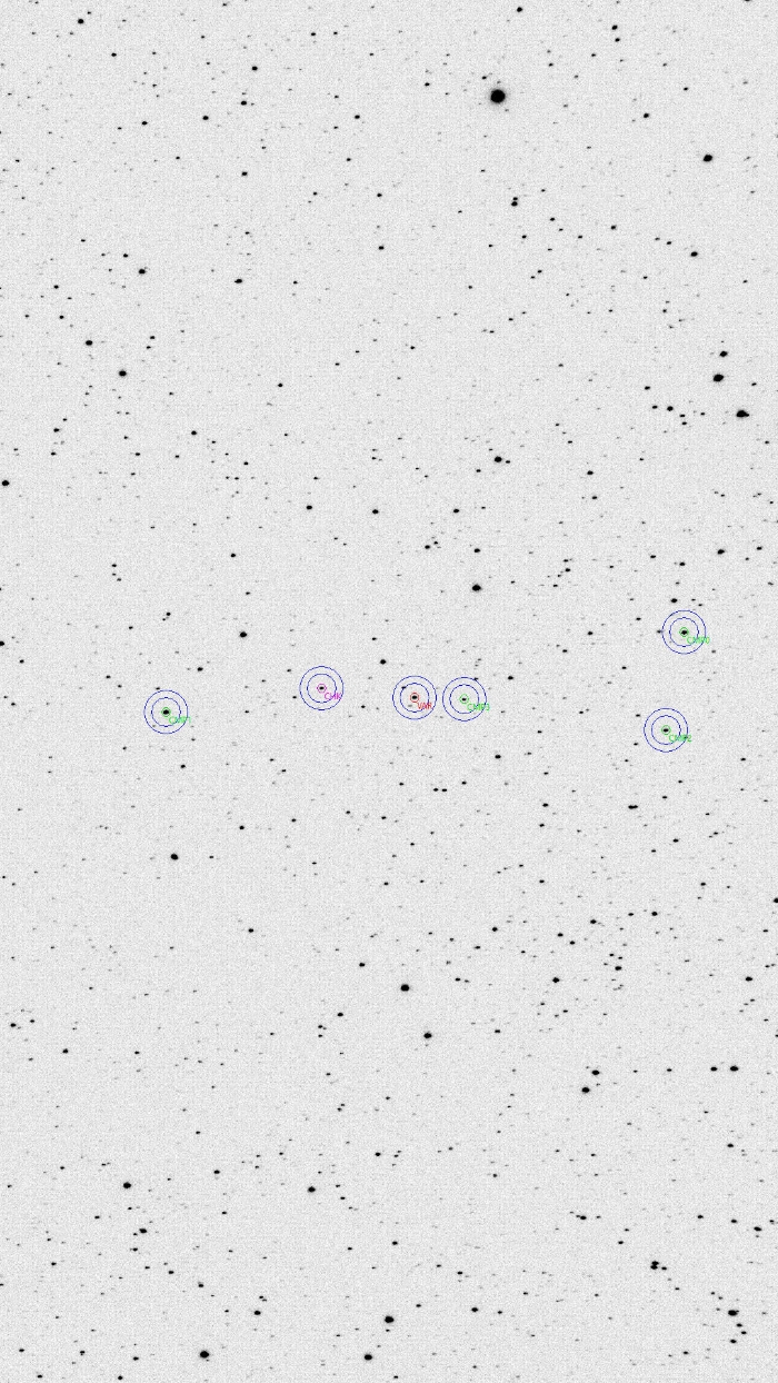 チャート - V1399 Cas, JD 2461008.33034