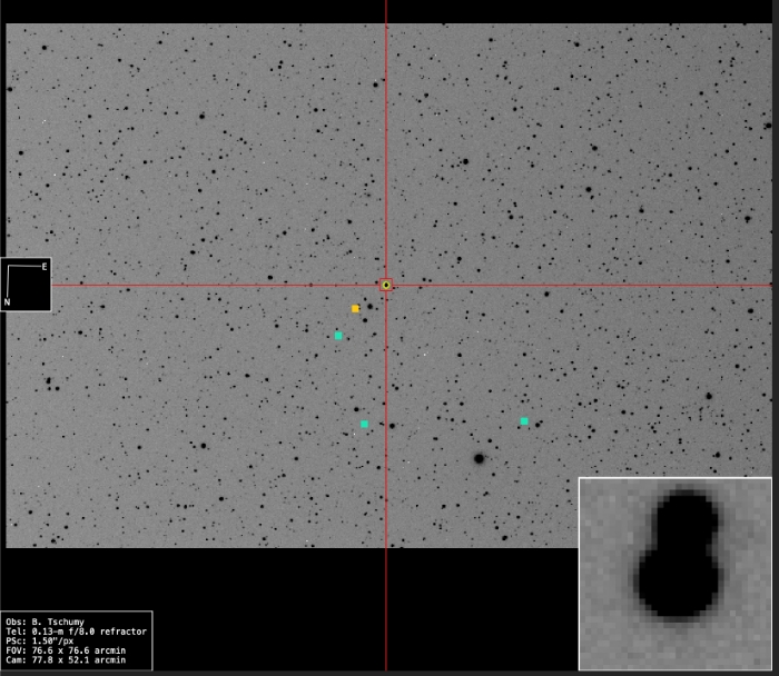 チャート - V0740 Per, JD 2461017.56166