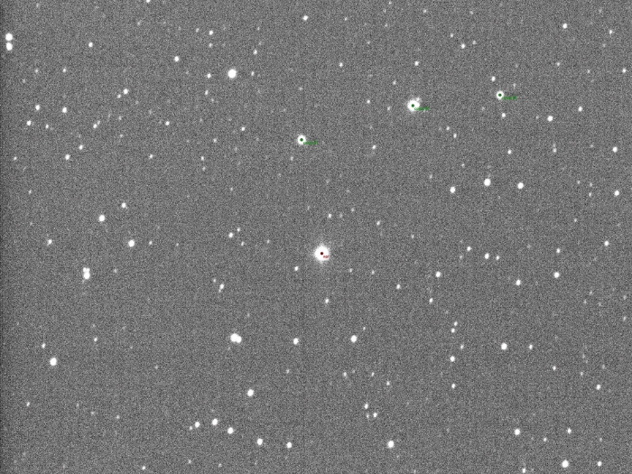 チャート - TOI-1518, JD 2461007.30137