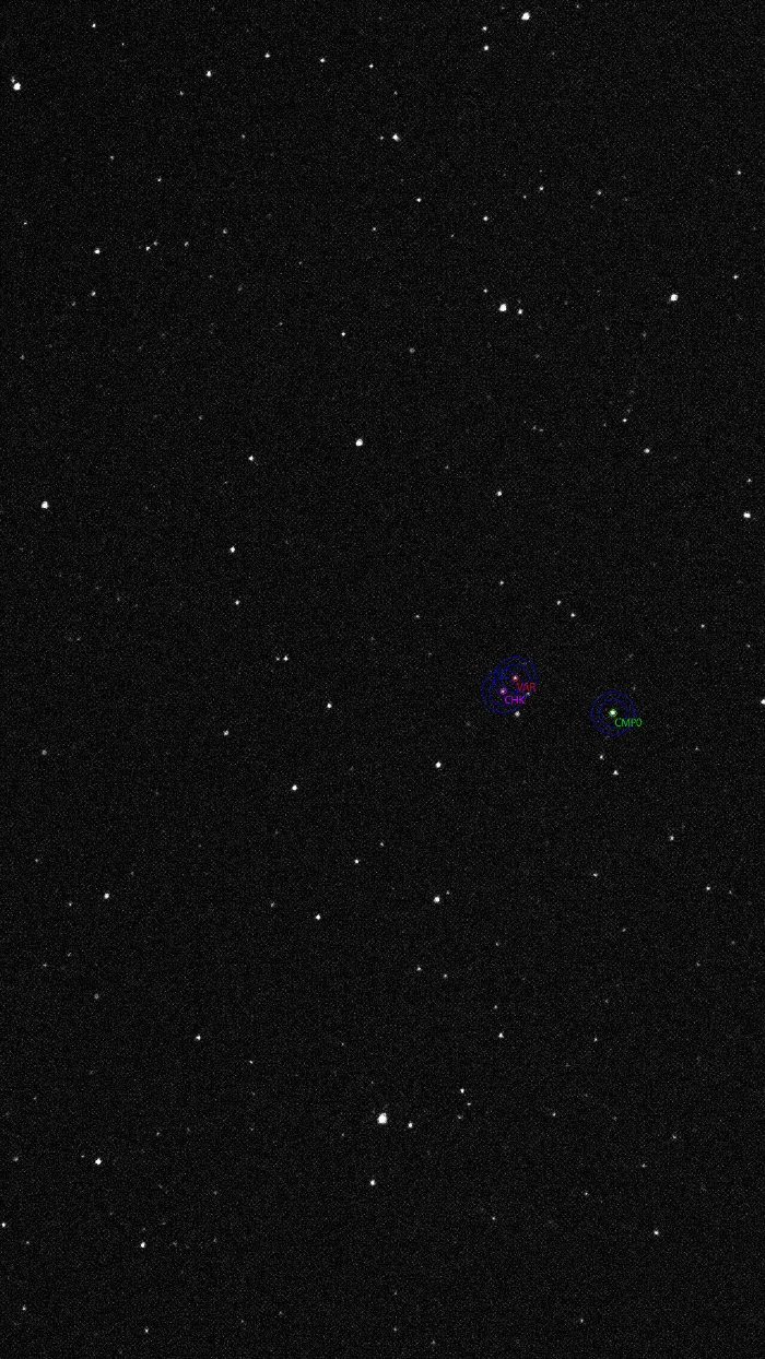 チャート - AC CMi, JD 2461049.38551