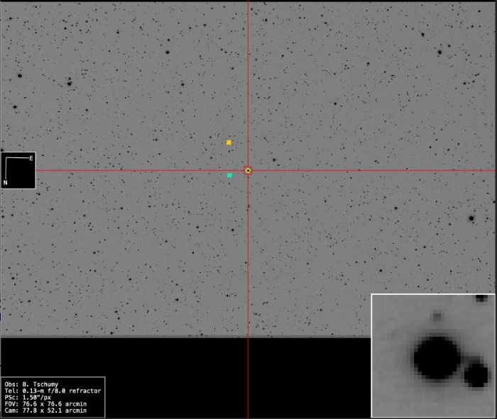 チャート - V0887 Per, JD 2461052.53204