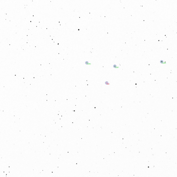 チャート - DW UMa, JD 2461060.28870