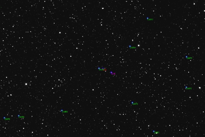 チャート - TOI-7098, JD 2461057.98471