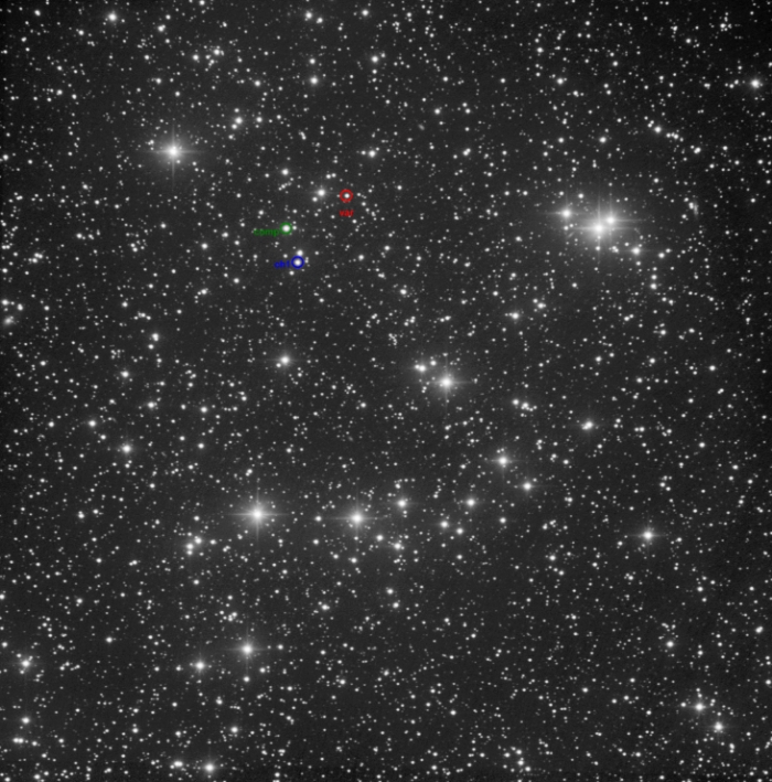 チャート - ZTF J051114.75+521942.1, JD 2461062.20638