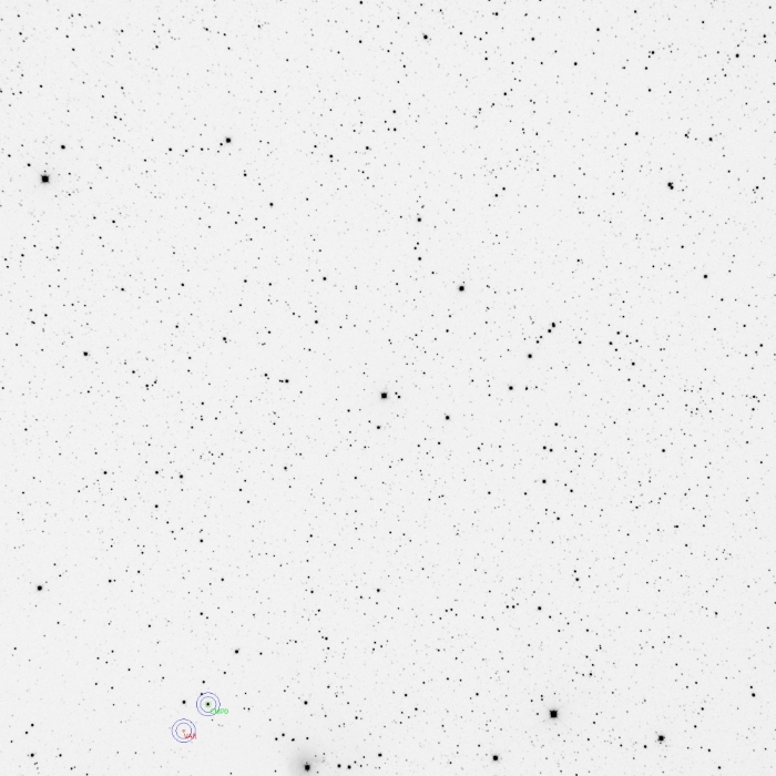 チャート - CzeV4535, JD 2461046.56252