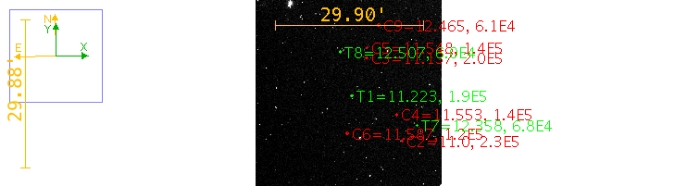 チャート - WASP-113, JD 2461071.35717