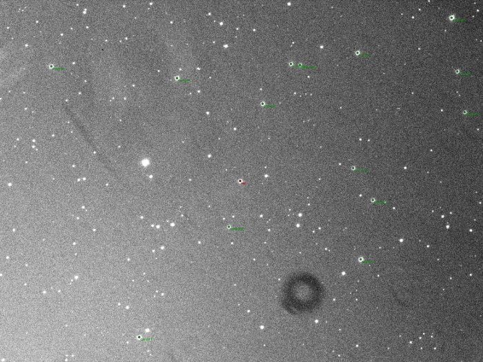 チャート - HATS-22, JD 2461045.66620