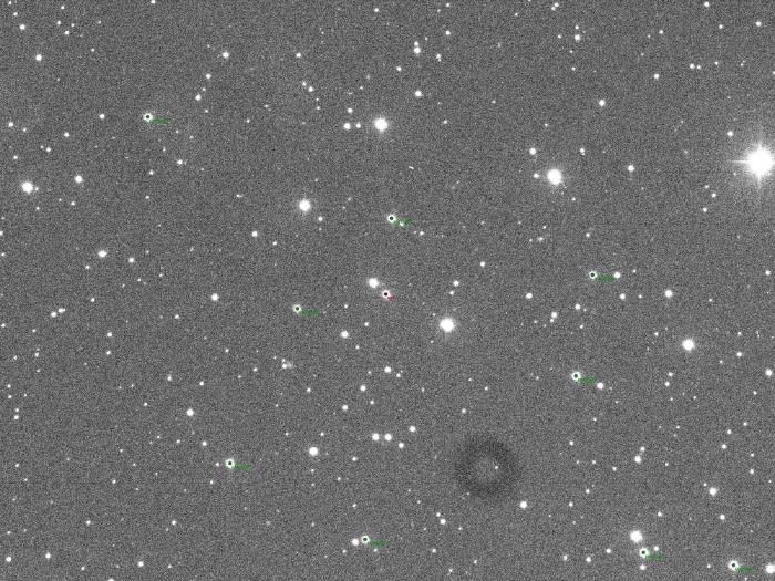 チャート - WASP-160, JD 2461046.52847