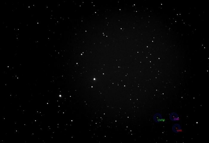 チャート - WISE J071917.8+665821, JD 2461099.43434