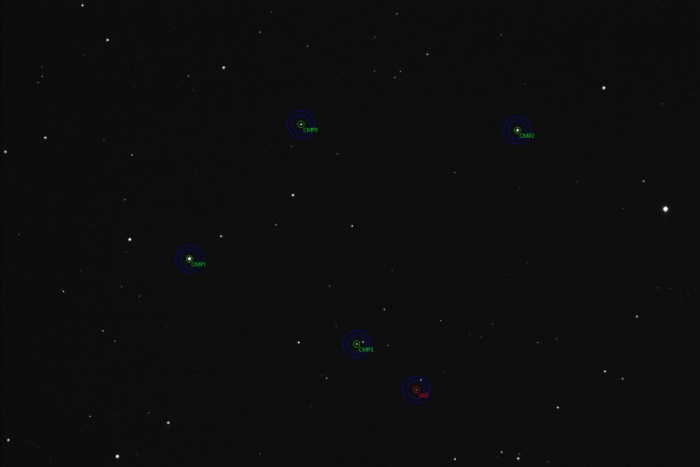 チャート - V0444 UMa, JD 2460769.31136