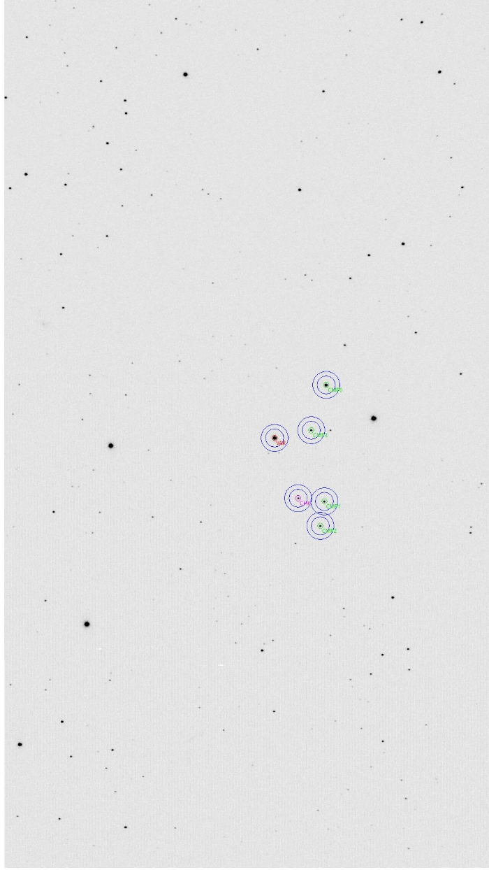 チャート - BO CVn, JD 2461122.47051