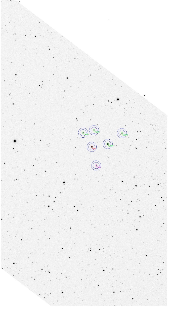 チャート - V0785 Cas, JD 2461104.23473