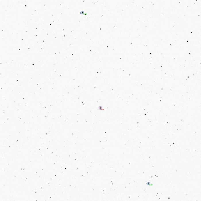 チャート - NSVS 2909163, JD 2461154.30819