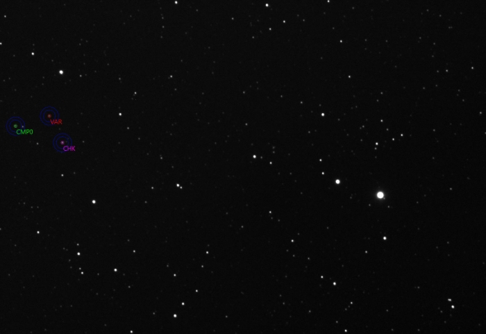 チャート - NSVS 1510300, JD 2461137.48942