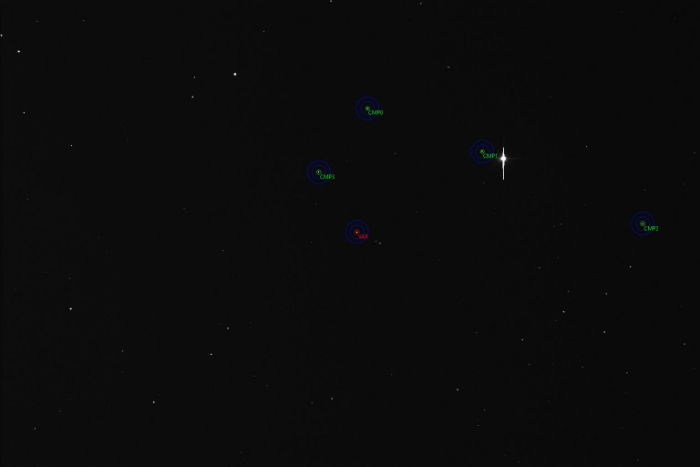 チャート - MQ UMa, JD 2461159.34908