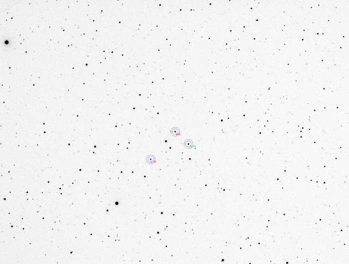 チャート - AF UMa, JD 2461160.40572