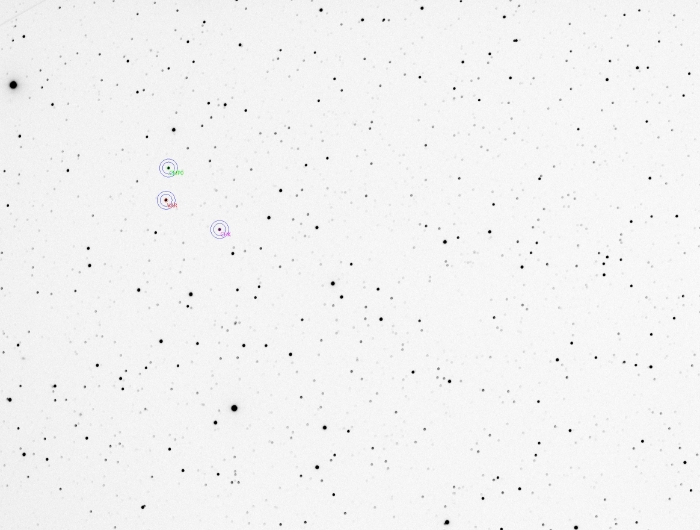 チャート - NSVS 2556336, JD 2461160.40572
