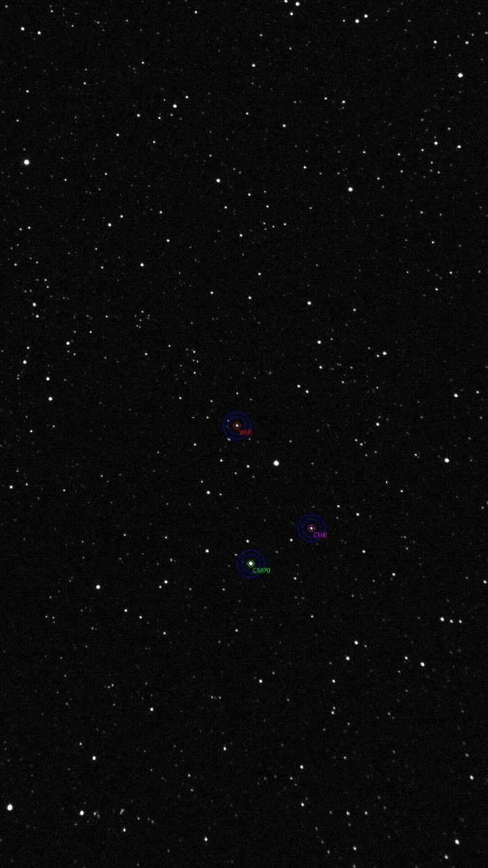 チャート - WZ Cyg, JD 2461172.47206
