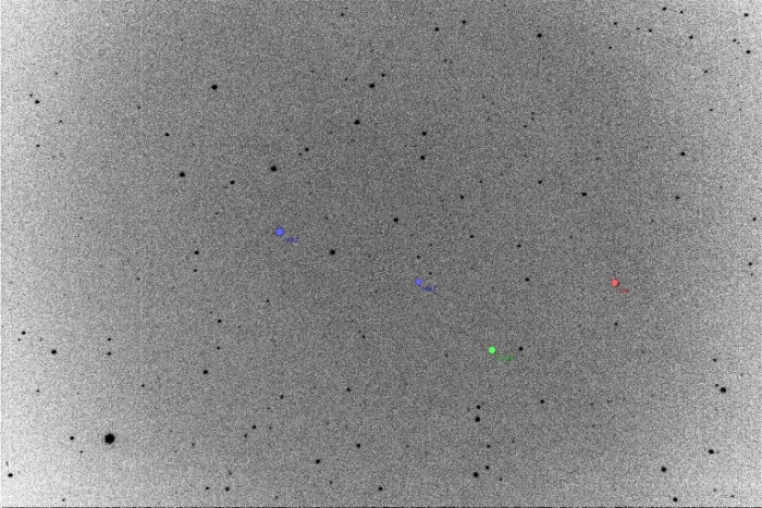 チャート - GW Cep, JD 2456009.24764