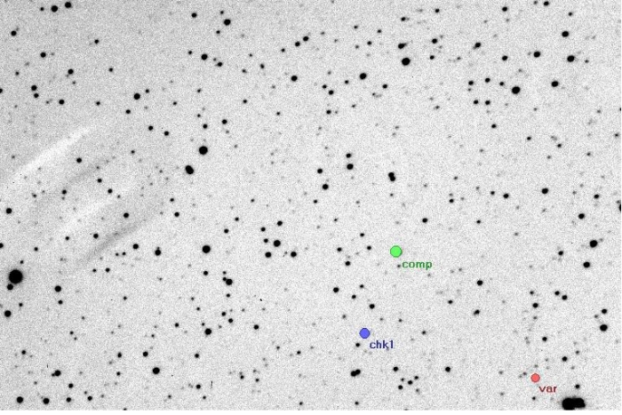 チャート - CzeV248, JD 2456046.29780