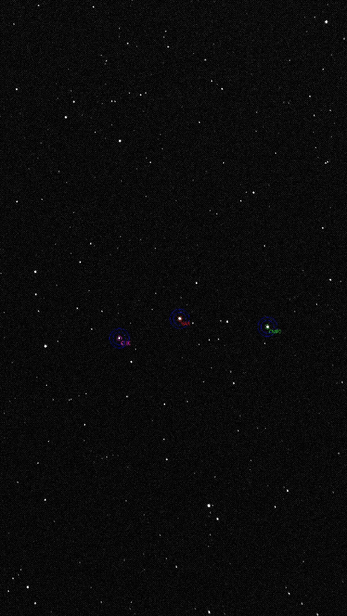 チャート - SW Lac, JD 2461248.46129