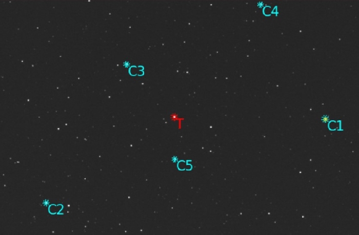 チャート - TOI-1408, JD 2461267.32519