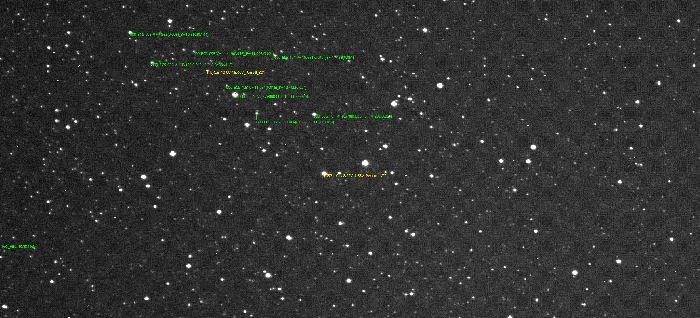 チャート - V0821 Cas, JD 2461290.32765