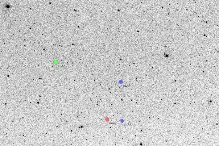 チャート - RW Com, JD 2454170.53865