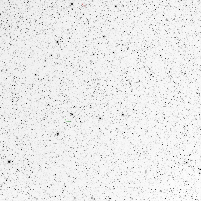 チャート - V3589 Oph, JD 2456095.43109