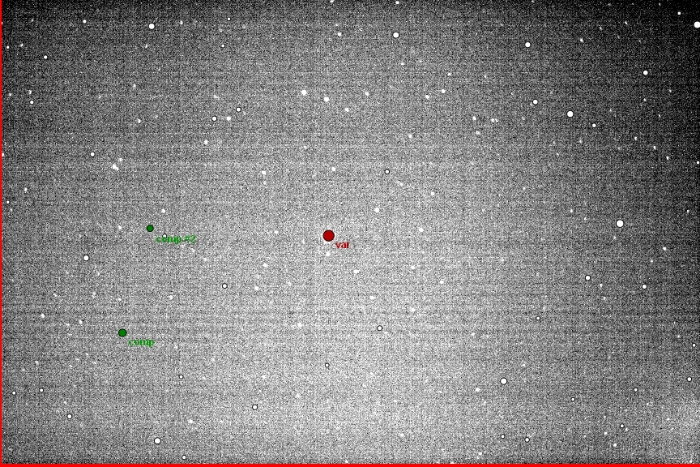 チャート - FO Vir, JD 2456013.36602