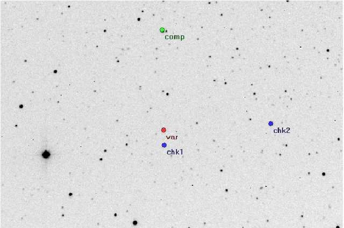 チャート - V1137 Cas, JD 2453613.30672