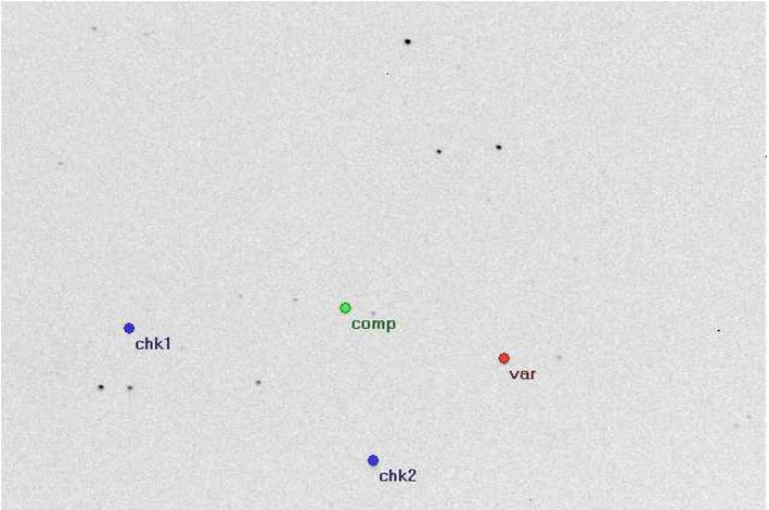 チャート - CE Leo, JD 2453458.41010