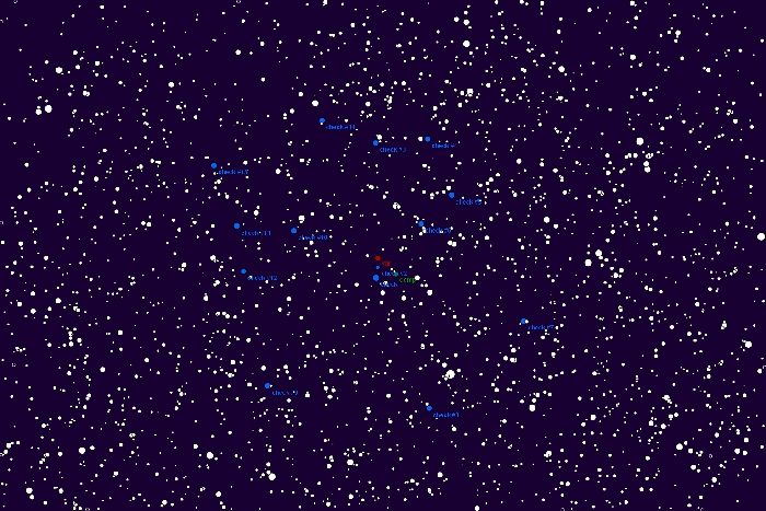 チャート - V0651 Cas, JD 2456192.50393