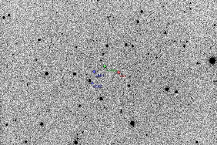 チャート - HS 2231+2441, JD 2456246.17943