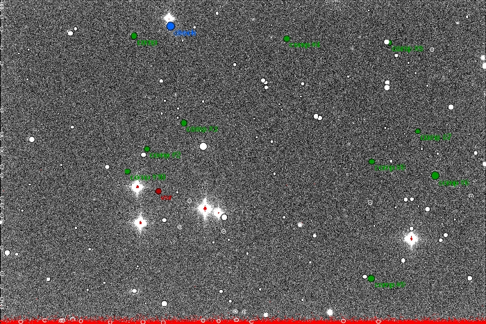 チャート - GSC 05251-00240, JD 2456541.34547