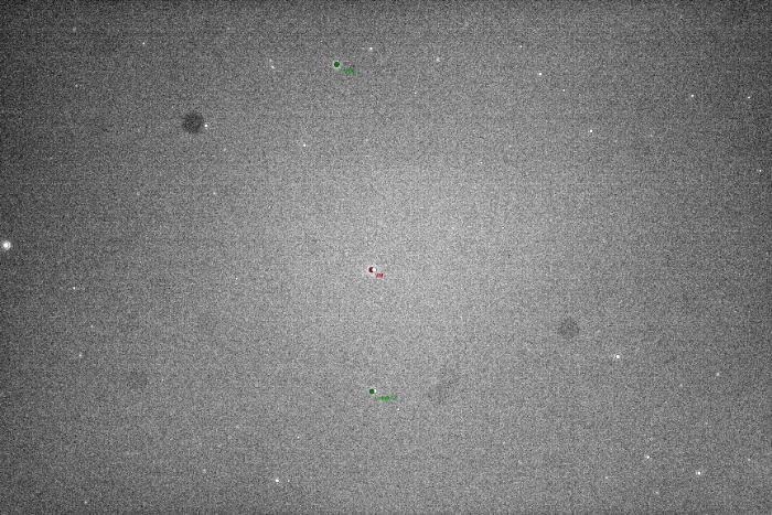 チャート - AM Leo, JD 2456725.40451