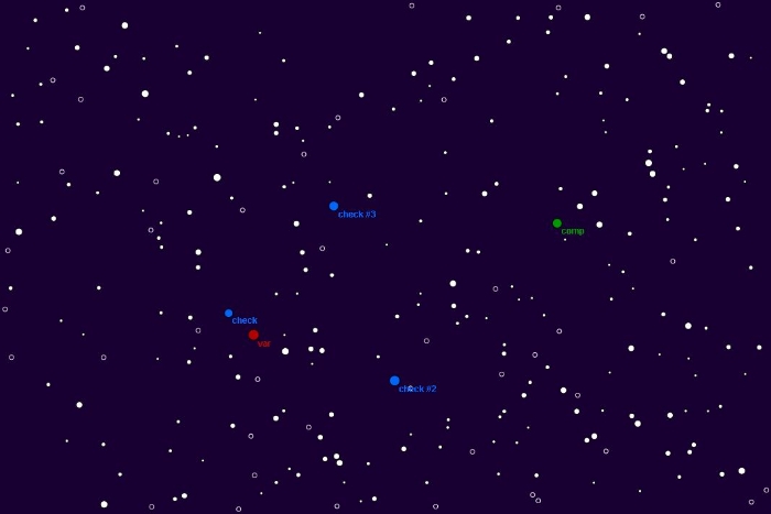 チャート - AW UMa, JD 2456746.41198