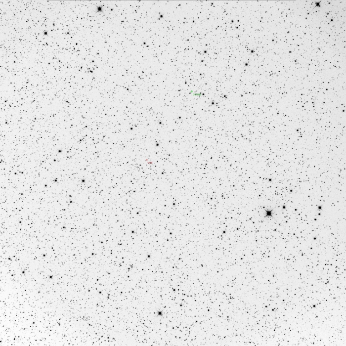 チャート - CzeV588, JD 2456747.28832