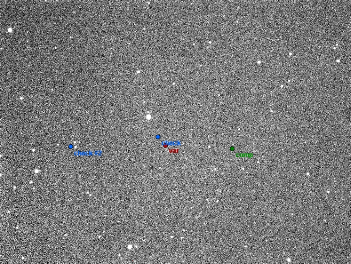 チャート - KY Cnc, JD 2456752.30176