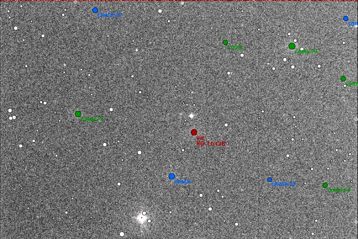 チャート - XO-1, JD 2456725.53194