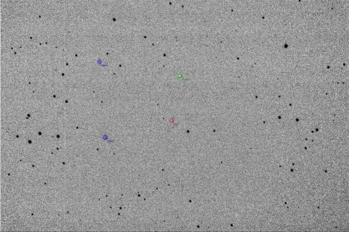 チャート - V0380 Dra, JD 2456895.29909