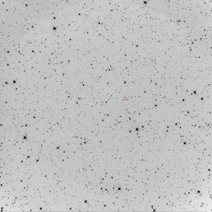 チャート - CzeV337, JD 2456985.25900