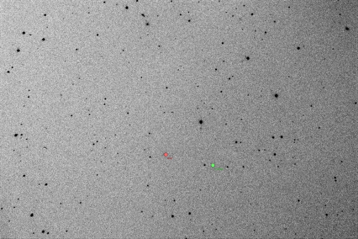 チャート - CE Leo, JD 2457100.27856