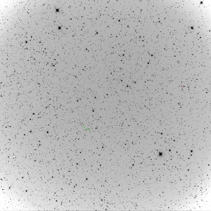 チャート - CzeV584, JD 2457100.25078